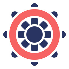 Wheel Cruise duo tone icon