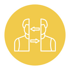 Self Determination vector icon. Can be used for Home Based Business iconset.