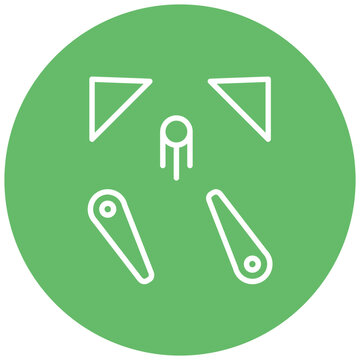 recommend clip art: Pinball Games vector icon. Can be used for Bowling iconset.