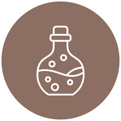 Potion vector icon. Can be used for Fairytale iconset.