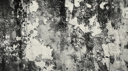 Monochromatic Texture Image Featuring Black and White Tones