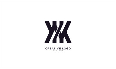 YXK Abstract initial monogram letter alphabet logo design