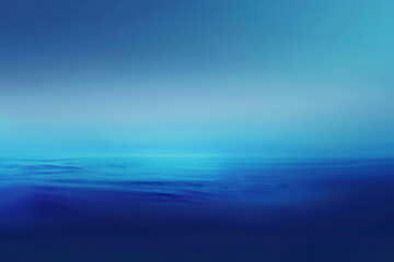 Obraz premium Blue to turquoise gradient backdrop, ideal for serene and modern themes