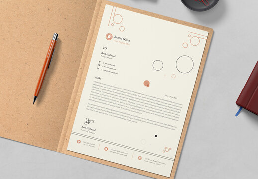 Business Letterhead Layout