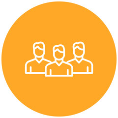 Teamwork vector icon. Can be used for Teamwork iconset.