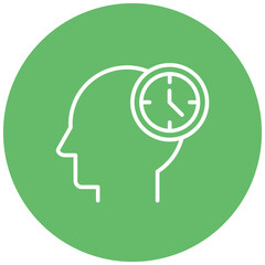 Patience vector icon. Can be used for Core Values iconset.