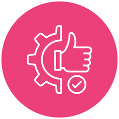 Reliability vector icon. Can be used for Core Values iconset.