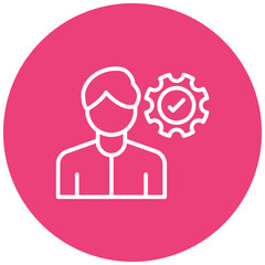 Accountability vector icon. Can be used for Action Plan iconset.