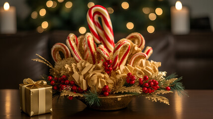 christmas decoration with candles