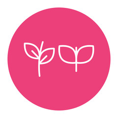 Herbs vector icon. Can be used for Spa iconset.