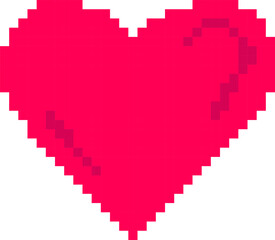 pixel hearts