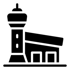 Airport glyph icon