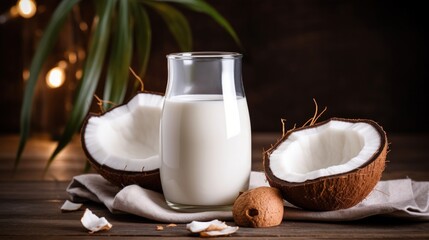 Tropical Delight - Coconut Milk Refreshment.