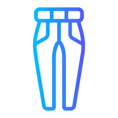 pants gradient icon