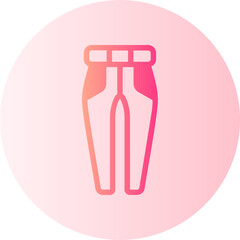 pants gradient icon