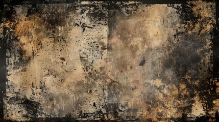 Obraz premium High Resolution Grunge Frame Ideal for Masking or Layering