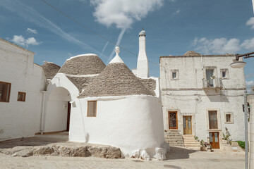 Puglia streets. Bari. Alberobello. Italy 2024