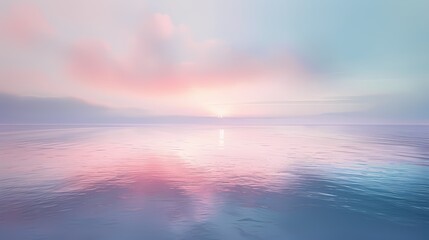 Gentle pastel hues diffusing softly, filling the environment with a sense of calm and relaxation.