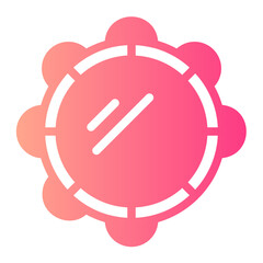 tambourine gradient icon