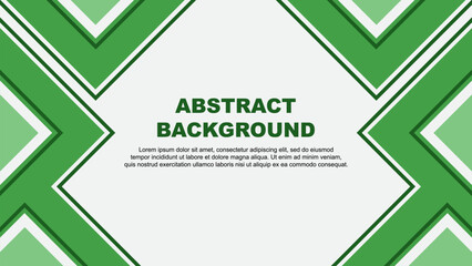 Abstract Green Background Design Template. Abstract Banner Wallpaper Vector Illustration. Abstract Green Vector