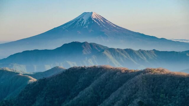 富士山の見える風景