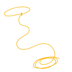 Cowboy Rope Illustration