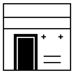 kaabah icon design, mecca ka'bah. vector illustration for islamic event, web, print or pictogram assets, hajj, umrah, ramadan kareem, ied mubarak