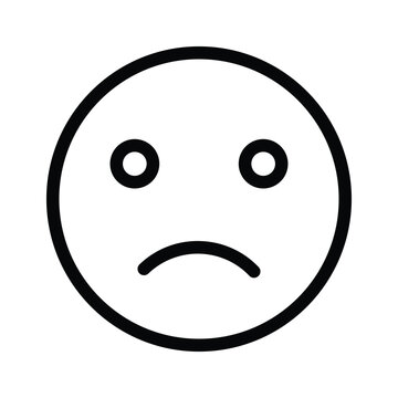 recommend clip art: Get your hands on perfectly designed sad emoji icon, customizable vector