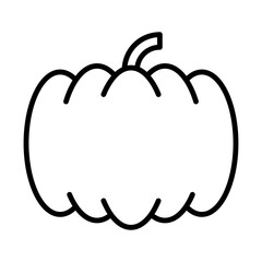 Pumpkin line icon