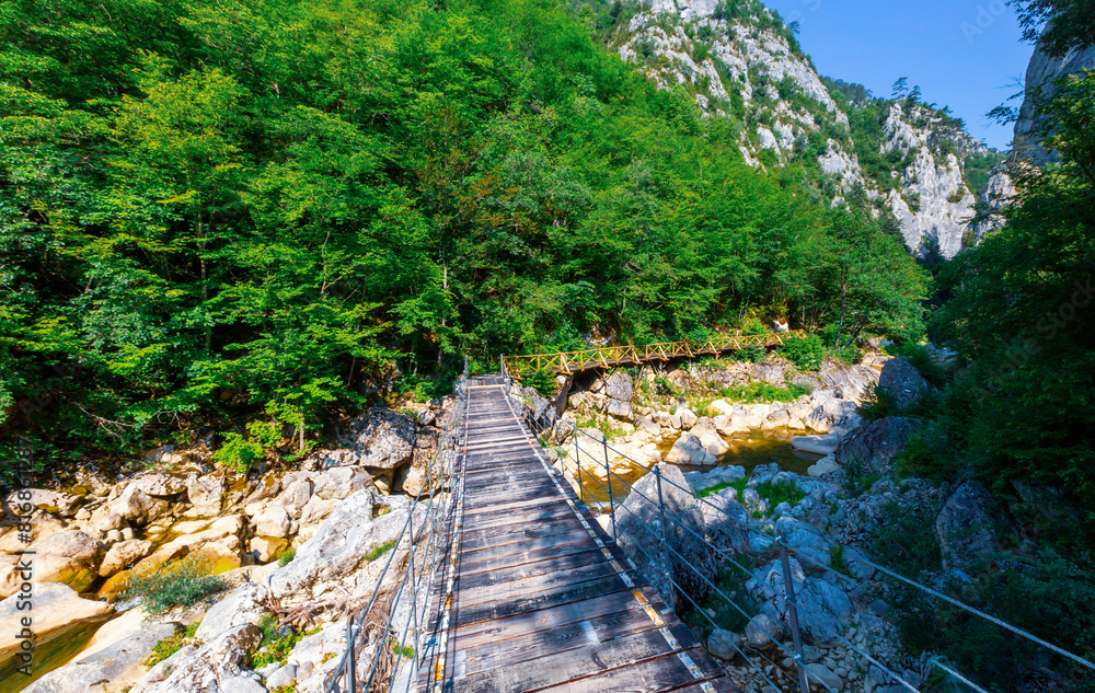 Wall mural kure mountains national park in kastamonu turkey