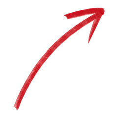Red Arrow Chalk Arrow Marker Arrow Curve Arrow Painted Arrow Element Design Infographic Element