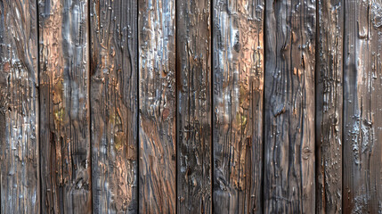 Rustic Wooden Fence Texture A textured surface of a rustic wooden fence with weathered planks and rough textures showcasing the natural patina and character of aged wood adding warmth and charm 