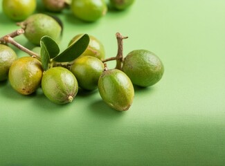 Limes closeup background