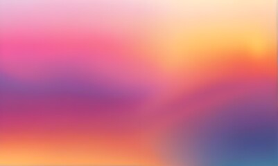 Obraz premium abstract gradient background inspired by the colors of a sunset