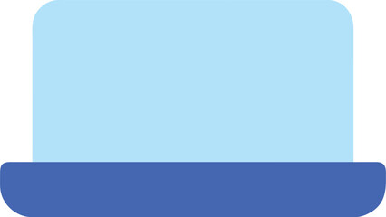 Obraz premium A laptop icon isolated on a white background. Can be used for various applicationsA laptop icon isolated on a white background. Can be used for various applications