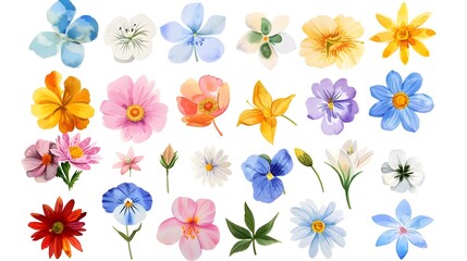 Fototapeta premium Stunning Assortment of Colorful Blooms in Floral Arrangement