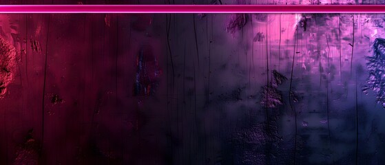 Fototapeta premium Surreal Neon Landscape Futuristic Digital Art with Glowing Geometric Patterns and Ethereal Atmosphere