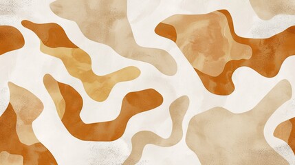 Abstract earth tone camouflage pattern background
