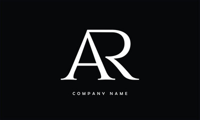 AR RA A R Abstract Letters Logo Monogram