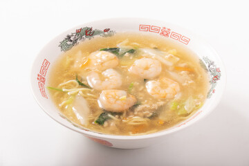 海老あんかけラーメン