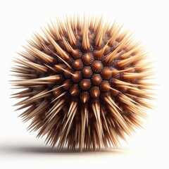 urchin on a white background