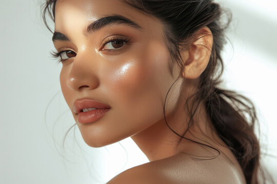 Young beautiful indian woman