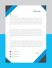 
Business style letter head templates for your Business, project design, vector illustrator
