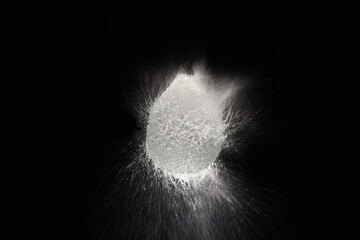 Wasserexplosion in der Luft