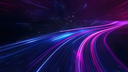 Abstract futuristic design for advertising, technology or business presentation