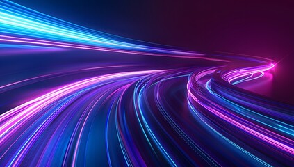 Abstract futuristic design for advertising, technology or business presentation