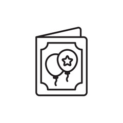 Card icon design with white background stock illustration