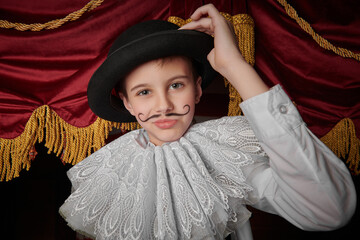 child circus performer