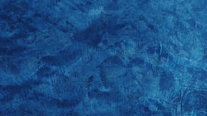 Blue cement wall background with abstract pattern in retro concept for wallpaper or graphic design