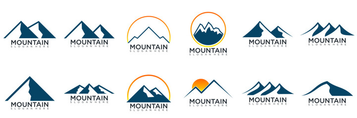 mountain logo vintage